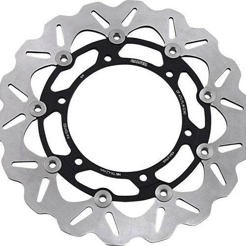 Galfer Standard Floating Wave Front Brake Rotor with Aluminum Carrier #DF474CW