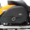 Saddlemen Express Drifter Teardrop Saddlebags With Shock Cutaway