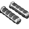 Kuryakyn Iso Grips With Accent Rings Chrome #6240 for Honda/Suzuki