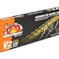 Moto-Master 420 V2 Premium MX Racing Chain 130 Links Gold