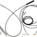 Fat Baggers EZ Install Cable Kit for 10" Ape Bars Stainless #219010