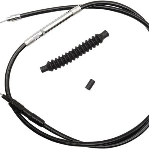LA Choppers Black Vinyl Clutch Cable for 18-20" Ape Hangers #LA-8100C19B