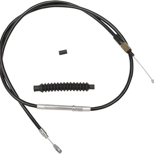 LA Choppers Black Vinyl Clutch Cable for 8-10" Ape Hangers #LA-8010C08B