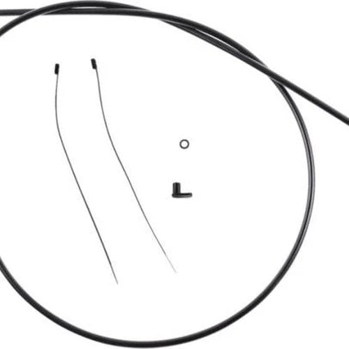 Magnum Redesigned Alt. Length Black Pearl Clutch Cable 74-11/16" #4228-74