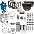 S&S 129" Oil Cooled Power Pack Kit w/Gear Drive Black w/Highlights/Black