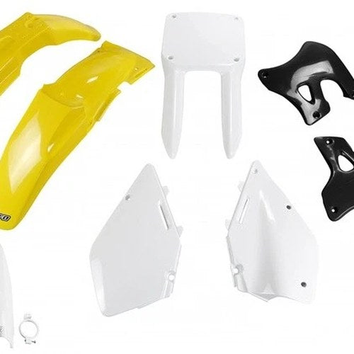 UFO Complete Plastics Kit 96 Original for Suzuki RM125/RM250 1996-1998