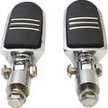 Rivco Custom Accent Footpegs with Clevis-Mount Chrome