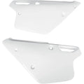 UFO Side Panels White YA02834046 for Yamaha YZ250 2-Stroke/YZ125 1991-1992