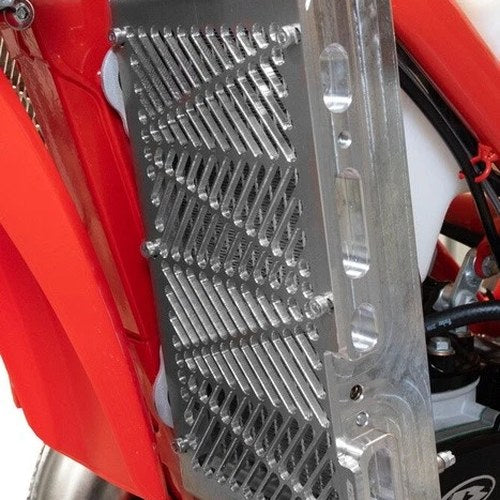 Enduro Engineering Billet Radiator Guards Silver 12-4123 Beta Xtrainer 2015-2023