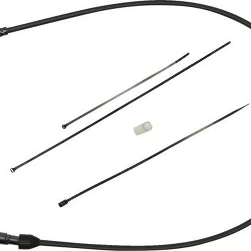 Drag Specialties Upper Clutch Cable 48"L Black/Black #264515 Harley Davidson