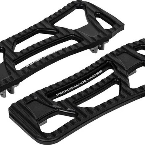 Performance Machine Drifter Driver Floorboards Black Ops #0036-1025-SMB