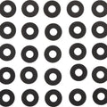 James Rocker Cover Screw Washers 25-Pack #JGI-63858-49 Harley Davidson