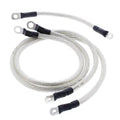 All Balls Battery Cable Kit Clear #79-3007 Harley Davidson
