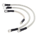 All Balls Battery Cable Kit Clear Harley Davidson Softail/Heritage Softail
