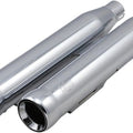 Cobra 3" Neighbor Hater Slip-On Mufflers Chrome #6045 Harley Davidson Dyna