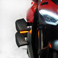 New Rage Cycles LED Front Turn Signals Amber #SF-FB Ducati Streetfighter V4 2020