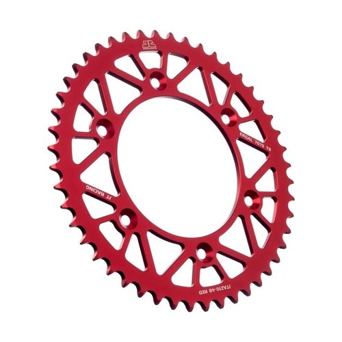 JT Racelite Aluminum Rear Sprocket 48T Red #JTA210.48RED for Honda/Beta