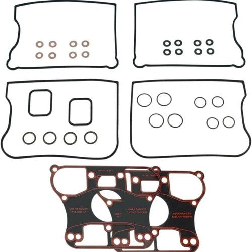James Rocker Cover Gasket Kit #JGI-17038-90 Harley Davidson