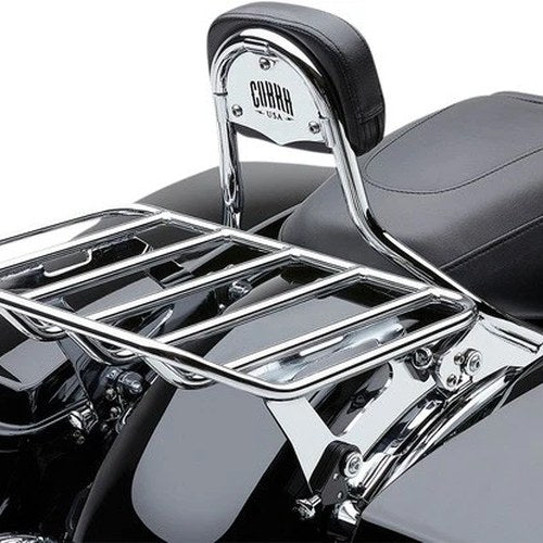 Cobra BA Detachable Luggage Rack Chrome 602-2601 Harley Davidson