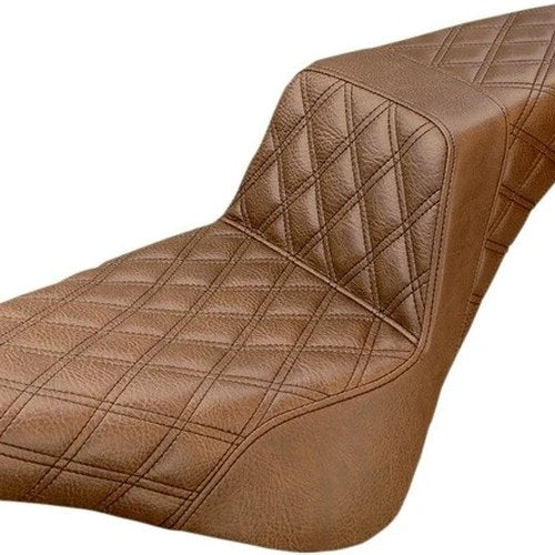 Saddlemen Step-Up LS Seat Brown #283695 Harley Davidson Softail
