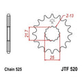 JT Front Sprocket 525 17T #JTF520.17 for Suzuki/Triumph/Kawasaki/Yamaha