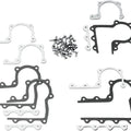 Colony Rocker Cover Nut Strip Kit Parkerized Harley-Davidson FL 1941-1947