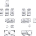 Drag Specialties Handlebar Switch Cover Kit 13-Piece Chrome #264586