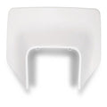 UFO Front Number Plate w/Headlight Cutout White HU03387041 Husqvarna