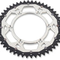 Moose Dual Ring Rear Sprocket 49T Silver #149454 for Honda