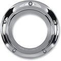 Barnett Scorpion Series Clear Derby Cover Chrome #165295 Harley Davidson