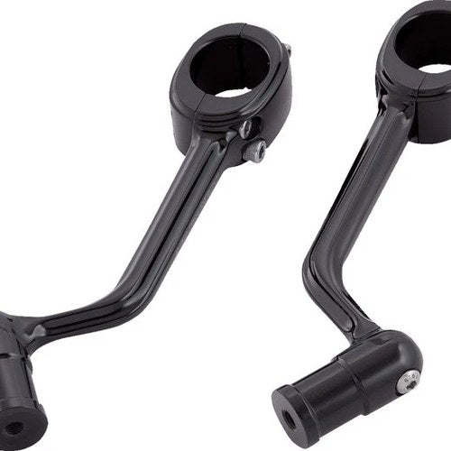 Arlen Ness Highway Peg Mounts 1.25" Black