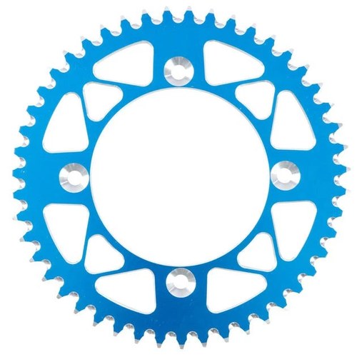 Fire Power Aluminum Rear Sprocket 420 47T Blue for Yamaha YZ65 2018-2022