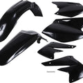 Acerbis Plastics Kit Black for Kawasaki KX250F 2004-2005