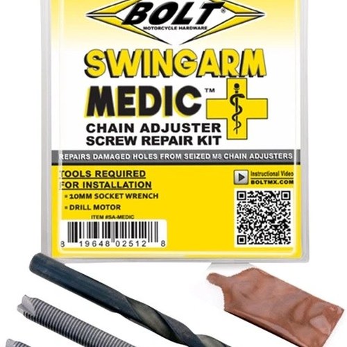 Bolt Swingarm Medic Chain Adjuster Repair Kit