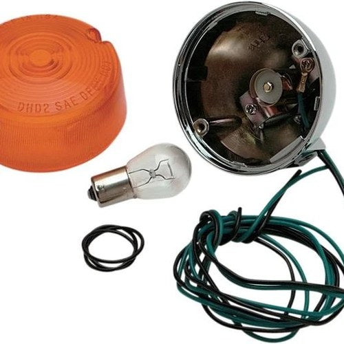 Chris Products Rear Turn Signal Assembly Amber #8407A Harley Davidson