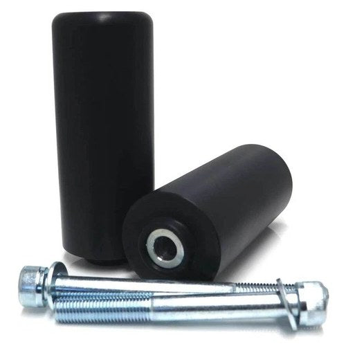 Shogun No-Cut Frame Sliders Black for Suzuki SV1000 2003-2007