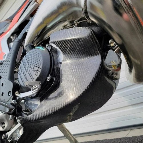 P3 Carbon Fiber Skid Plate KTM/Husqvarna 250 SX/250 XC/300 SX/300 XC/TC 250 2023