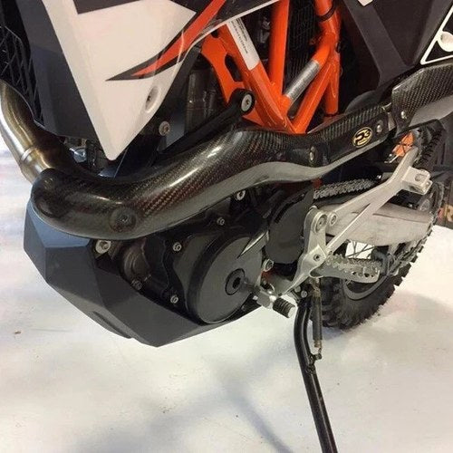 P3 Carbon Fiber Heat Shield #201082 KTM 690 Enduro R/690 Smc