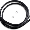DS Black Vinyl Alternate Length Hydraulic Clutch Line 74-1/8" +4" Black #211945