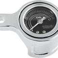 Arlen Ness Method Oil Pressure Gauge Kit Chrome 610-100 Harley Milwaukee Eight