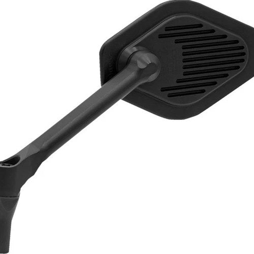 Drag Specialties Short Stem Adjustable Diamond Mirror Left Black