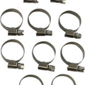 Parts Unlimited Embossed Hose Clamps 16mm to 27mm