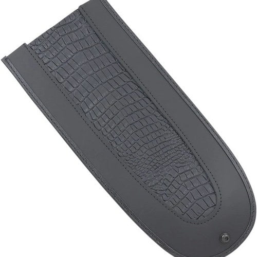 DS Rear Fender Skin Faux Gator Black #212008 Harley Davidson Softail