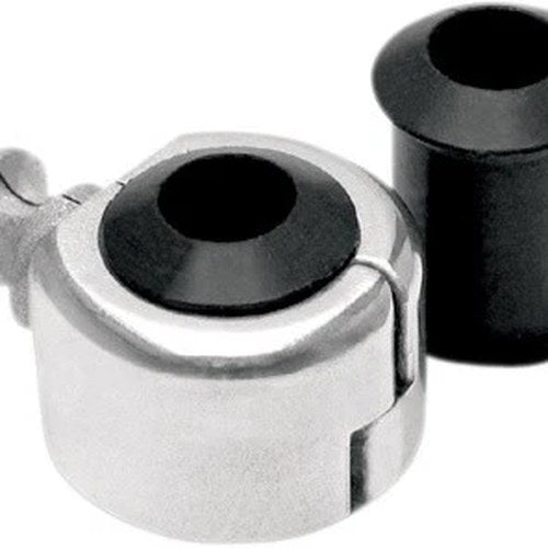 Motion Pro Single Cable Clamp with Stud Mount Chrome