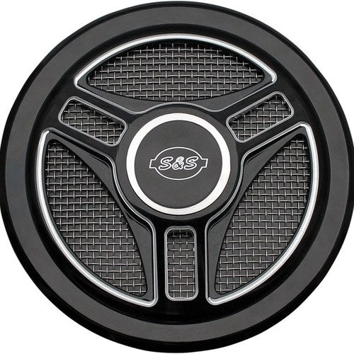 S&S Replacement Stealth Air Cleaner Cover Tri-Spoke