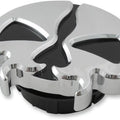 Drag Specialties Split Skull Dummy Gas Cap Chrome Harley Davidson