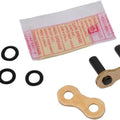 Did 520 ATV2 Series X-Ring Chain ZJ Rivet-Type Master Link Gold