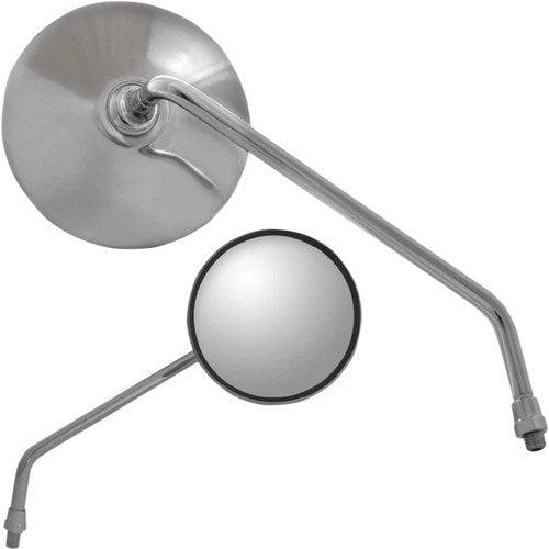 Parts Unlimited Classic Round Mirror Right