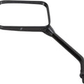 Parts Unlimited AX Mirror Left 6" Stem Black