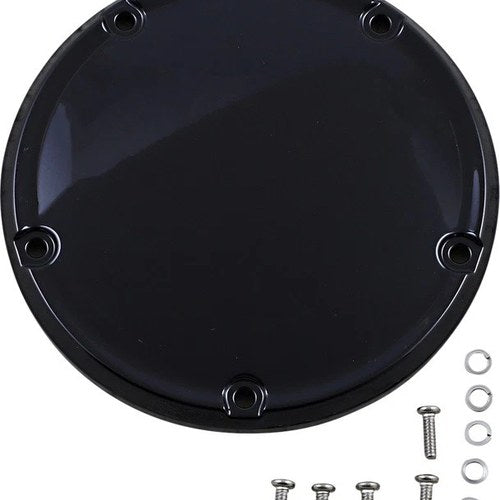 Drag Specialties Derby Cover Gloss Black Harley Davidson Softail
